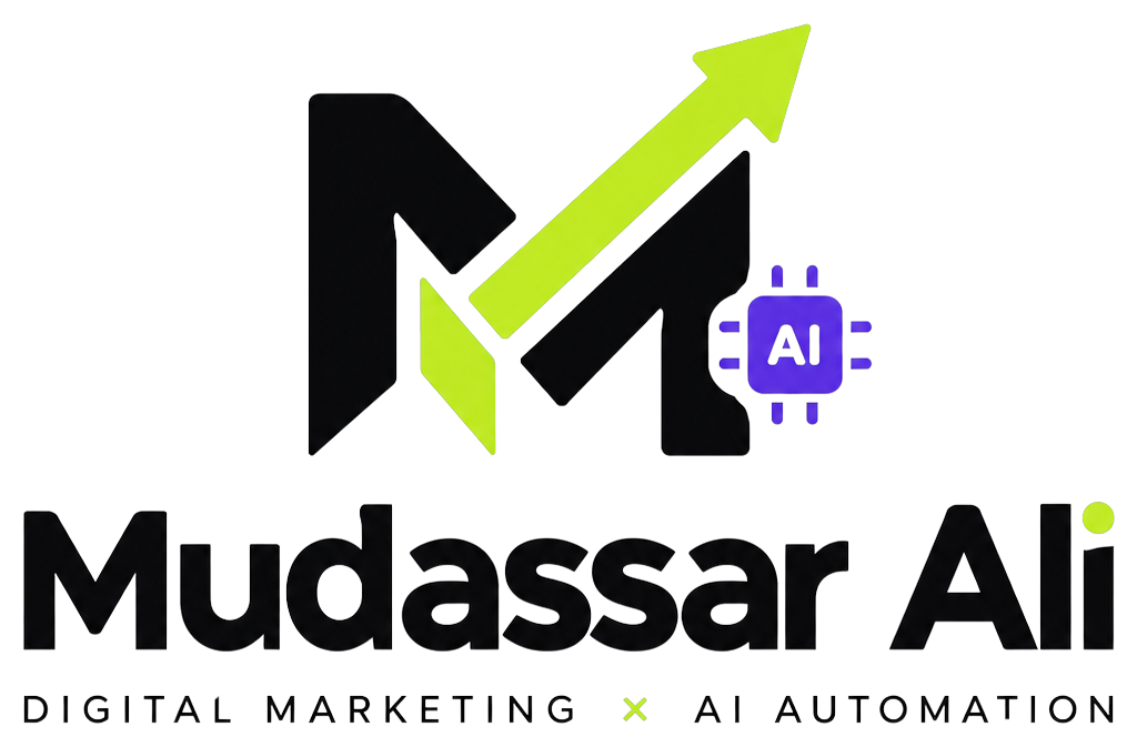 Mudassar Ali — Digital Marketing × AI Automation